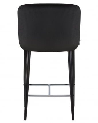 Стул полубарный DOBRIN CHRISTIAN 65 черный велюр V108-77_4