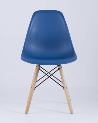 Стул Eames Style DSW синий 4 шт. комплект (разборный каркас)_5