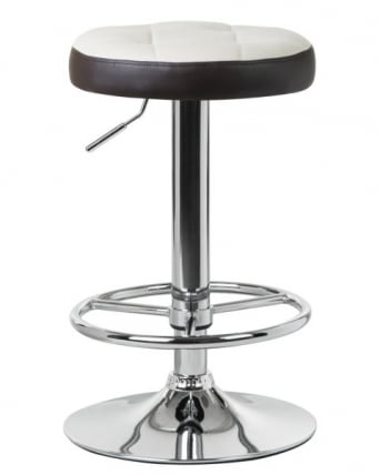 Табурет барный ДОБРИН БРУНО (кремово-коричневый) 2 шт / DOBRIN BRUNO_1