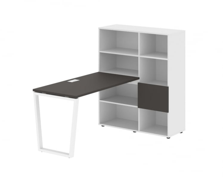 Рабочая станция EDIS EVRST 1113 Мокко Белый Белый_0