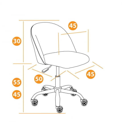 Кресло MELODY флок , бордовый, 10_9