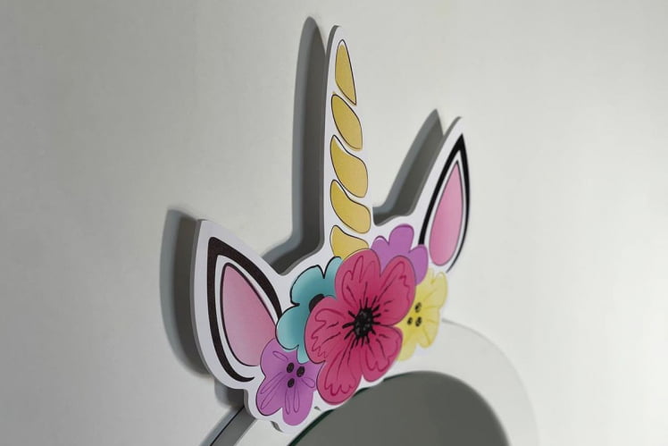 Набор детский Единорожка MK-0020 Белое дерево/белый (плюш)_5