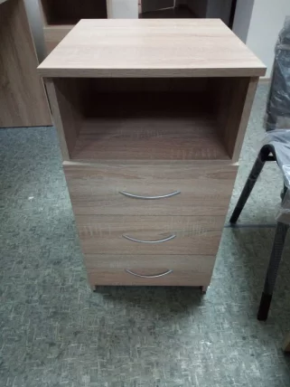 Тумба приставная SC-3D.1 (Дуб сонома светлый)_2