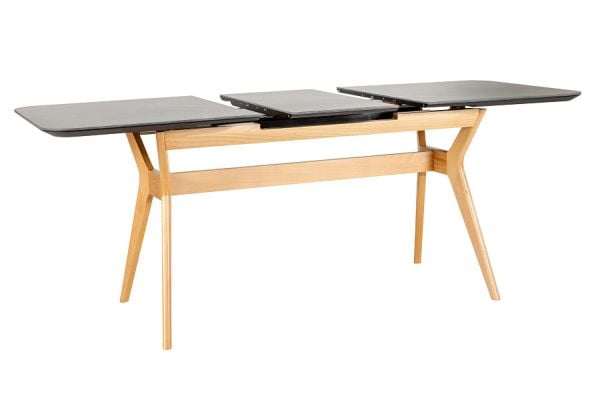 Стол раздвижной Нарвик Ceramic 140-180 Automatic Natur/Dark marble_4