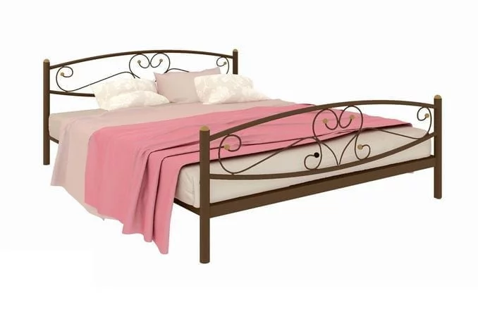 Кровать Каролина Plus 1600х2000 Коричневая_0