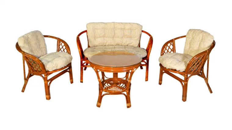 Комплект Багама с диваном, подушки светлые обычные Bahama10 коньяк_0