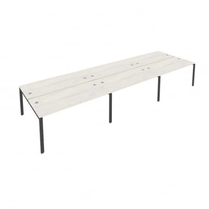 Рабочая станция на 6 раб.места Metal System Б.СМ-6.4 Наварра/Антрацит_0