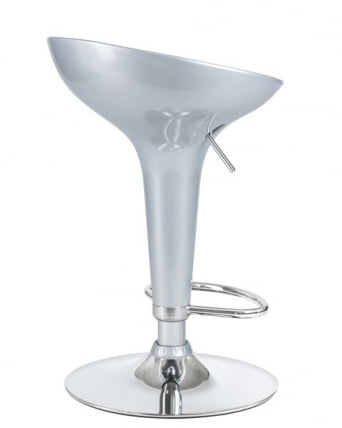 Стул барный ДОБРИН БОМБА (серебряный металлик) 2 шт / DOBRIN BOMBA_5