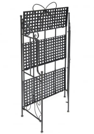 Этажерка Secret De Maison 002 стальной сплав, 59х30х118см, черный_3