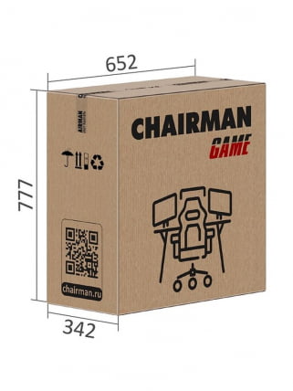 Игровое кресло CHAIRMAN Chairman гаме 15 Черный Голубой / game_6