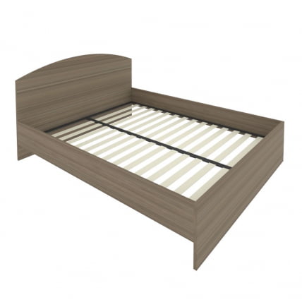 Кровать с ортопедическим основанием и изголовьем LIGHT С-КИ-160 Вяз Благородный_0