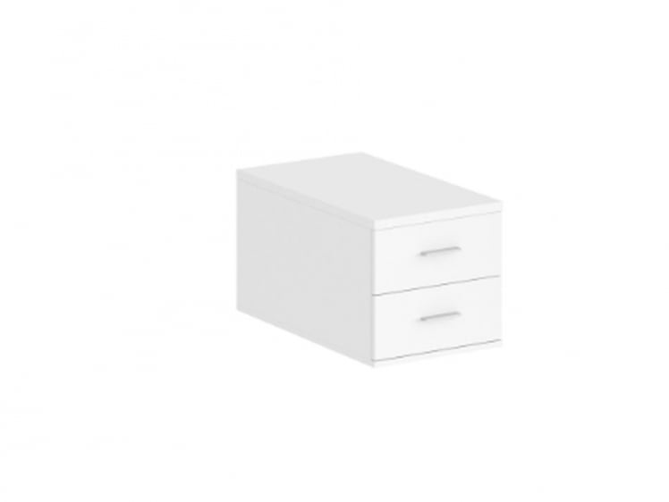 Подвесная тумба с 2 ящиками Sigma SG.537.WH.WH Белый_0