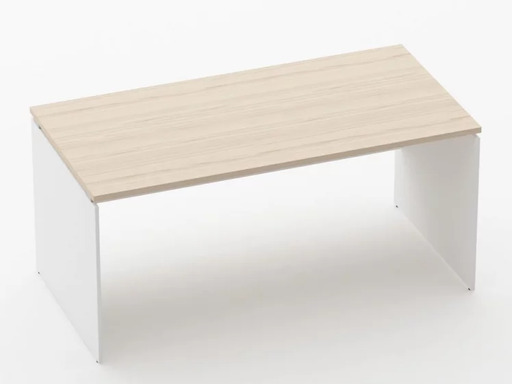 Стол прямой Deka ЛДСП каркас 75.08.16 Туя/Белый_0