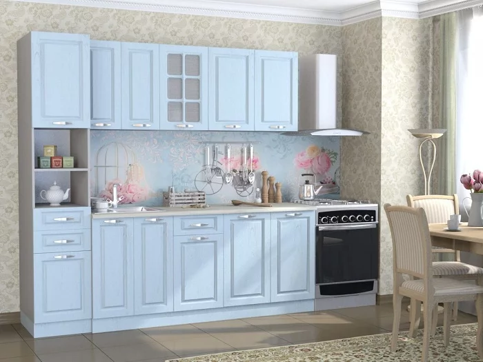 Глянцевый фартук (КОМПОЗИТ) KM 247_1