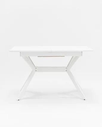 Стол обеденный раскладной Орландо 120-160 Белый_1