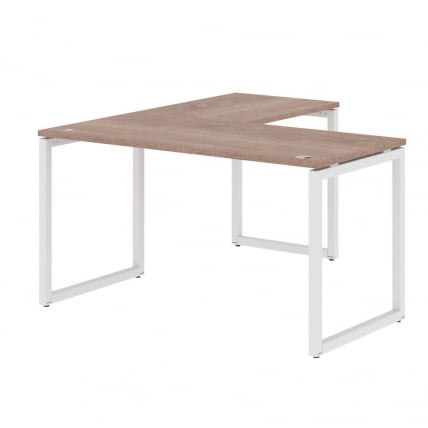 Стол угловой правый XTEN-Q XQCT 1415 R Дуб Сонома Белый_0