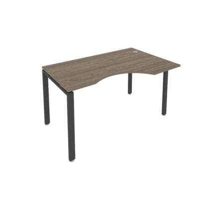 Стол письменный METAL SYSTEM Б.СА-2 Пр Вяз/Антрацит_0