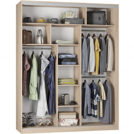 Шкаф-купе Б-230х180х60-3(Венге-ДМ-Д9Д9Д9) / B-230х180х60-3(Венге-ДМ-D9D9D9)_1