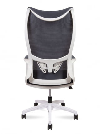 Кресло офисное WAVE AM3-H(WHITE) Серый_4