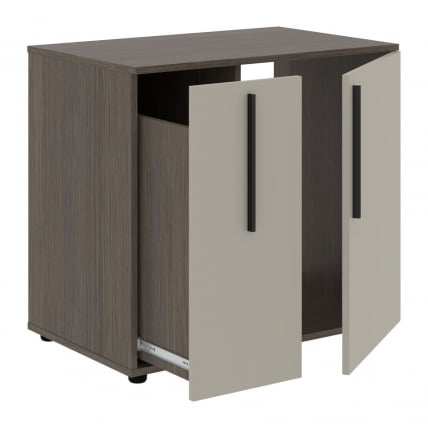 Тумба под фригобар VELION VGR 8655 Аметист Дуб Сильвер_1