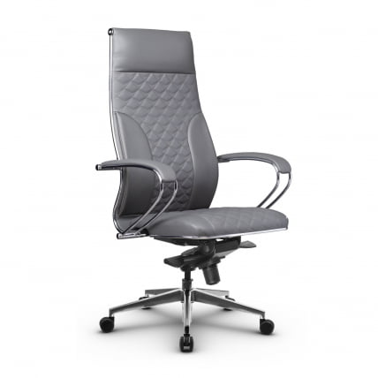 Кресло руководителя Metta L 1c 44C/K Комплект 2 Серое_0