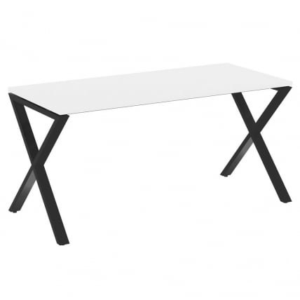 Стол рабочий LOFT VR.L-SRX-4.7 Металл черный Белый Бриллиант_0