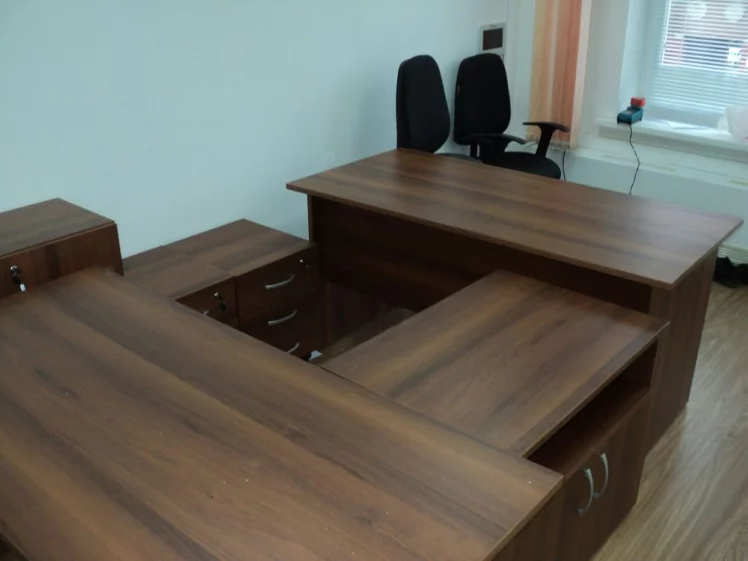 Тумба под оргтехнику Альфа 62.45 орех Пегас_3