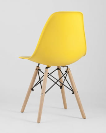 Стул Eames Style DSW желтый 4 шт. комплект (разборный каркас)_8