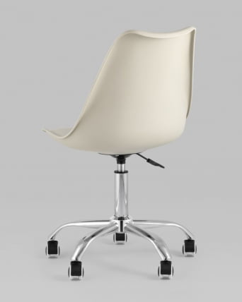 Стул офисный BLOK NEW пластиковый Бежевый_5