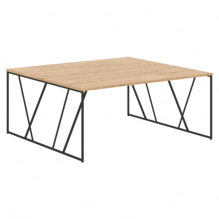 Стол письменный LOFTIS LWST 1716 Дуб Бофорд/Черный_0