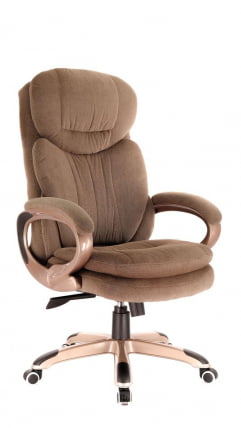 Кресло для руководителя Everprof Boss T Ткань Коричневый_1