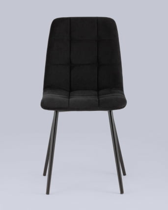 Стул Oliver велюр Черный_2