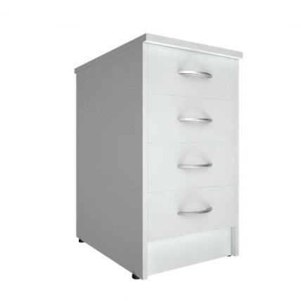 Тумба приставная (с замком) Riva А.ТП-4.1F-S Белый_0