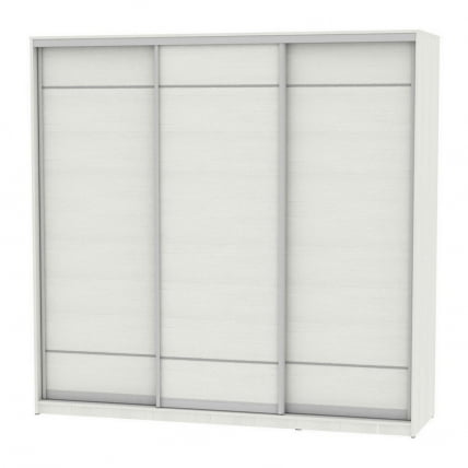 Шкаф-купе B-230х235х60-3(ВД-D7D7D7)_0