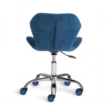 Кресло СЕЛФИ флок , синий, 32 / SELFI_3