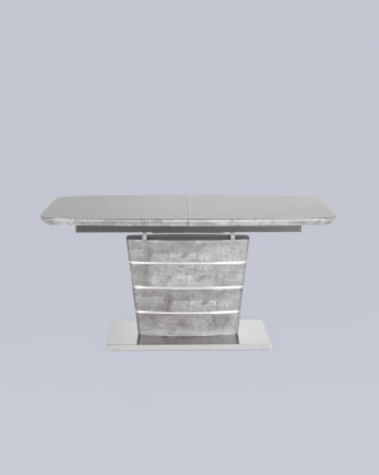 Обеденный стол Гамбург раскладной 160-200x90 Серый_2