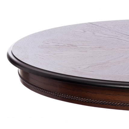 Стол круглый раскладной Rochester -STC- (4260-STC) дерево гевея/мдф, 106 (150) х 106 х 75 см, Tobacco_10