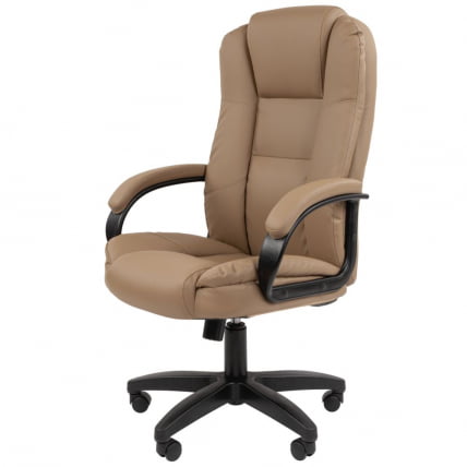 Кресло офисное CHAIRMAN 600 LT экокожа Бежевый_1