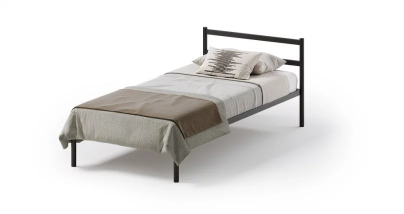 Кровать Метта 800x2000 Черная_0