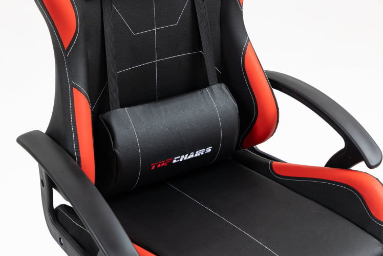 Кресло спортивное TopChairs Wyvern черно-красный_8