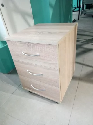 Тумба мобильная SC-3M .1 (Дуб сонома светлый)_2