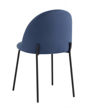 Стул Коди велюр Синий_5
