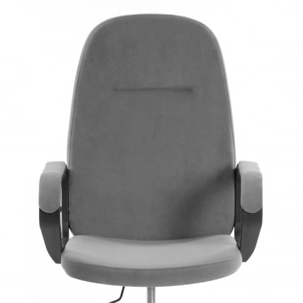 Кресло LEADER (22) велюр, серый, 29_5