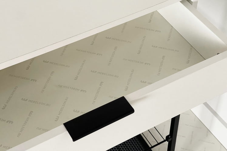 Обувница Краш LMN-13 черный муар/белое дерево_10