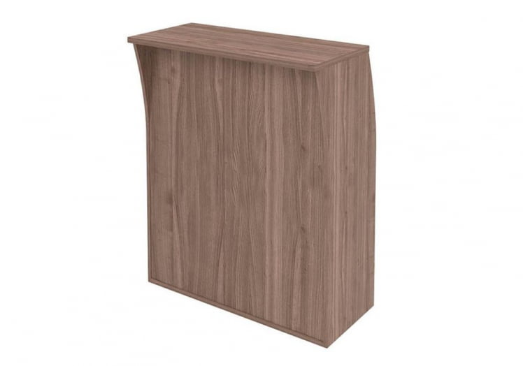 Стойка ресепшн прямая IMAGO РС-1 Ясень Шимо_0