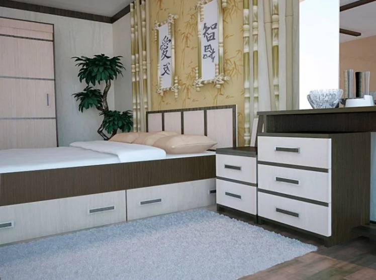 Кровать Сакура 1,4 м_3