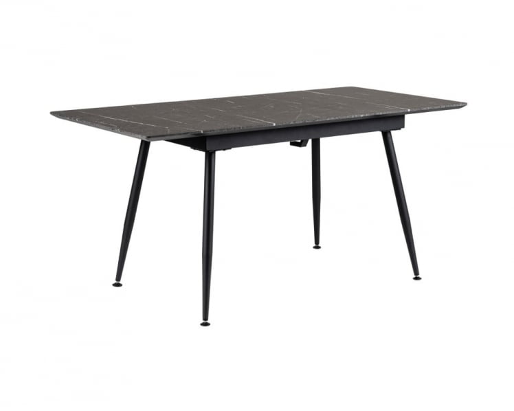 Стол Месси раздвиж. 140-180 Темный мрамор/Бабочка_5