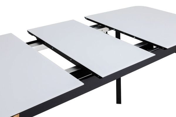 Стол раскладной Combi Glass 140-180 Automatic Natur/Light matte glass_5