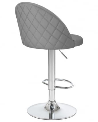 Стул барный ДОБРИН МИЛАНА (серый велюр (МДЖ9-75)) 2 шт / DOBRIN MILANA (MJ9-75))_4