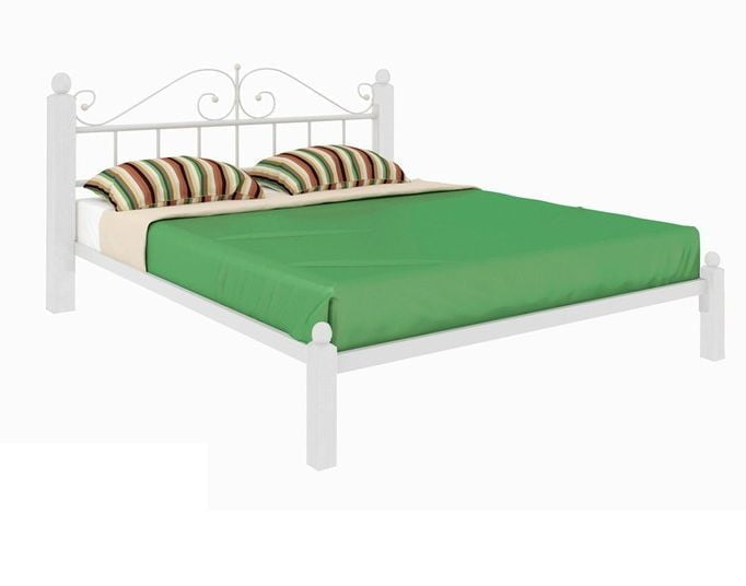 Кровать Диана Lux 1200х1900 Белая_0